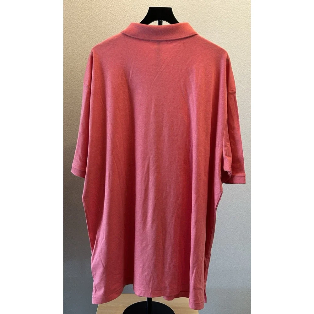 Polo Ralph Lauren Classic Fit Polo Shirt Men's 3XLT Rose Heather Pink NWT